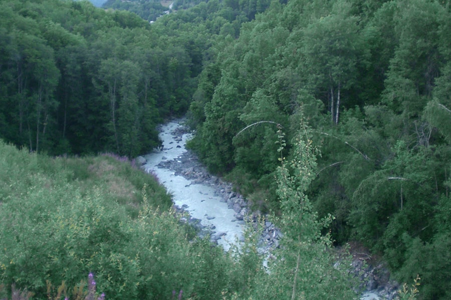 Between Saint-Martin and Chatelard (X-Country)