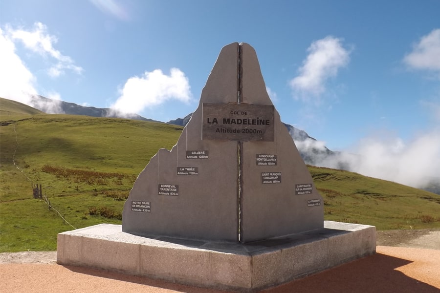 The Col de La Madeleine by its North side