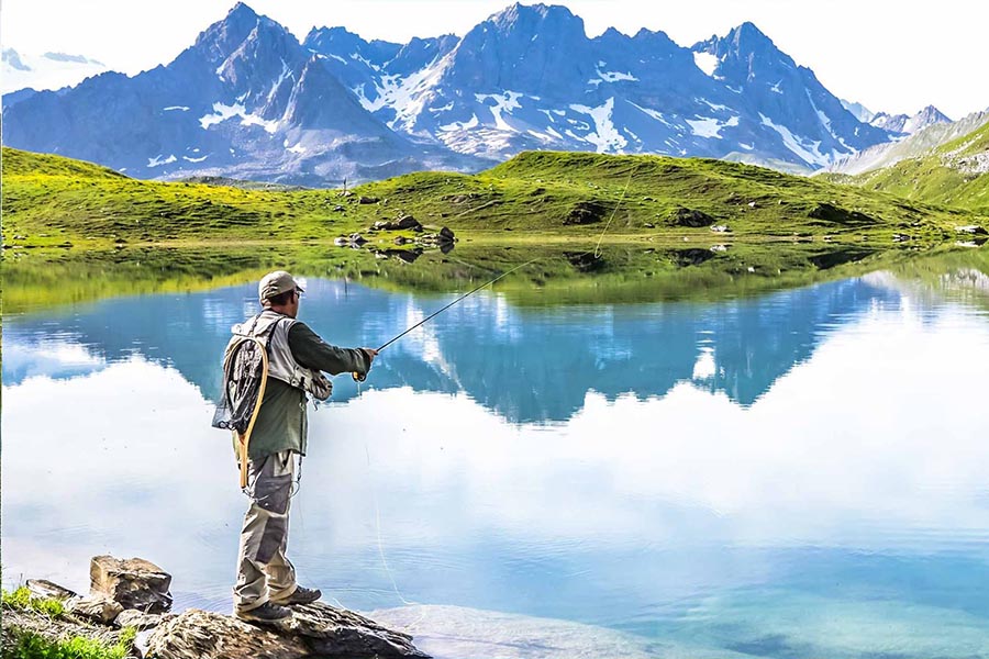 Fishing at the heart of a natural park!