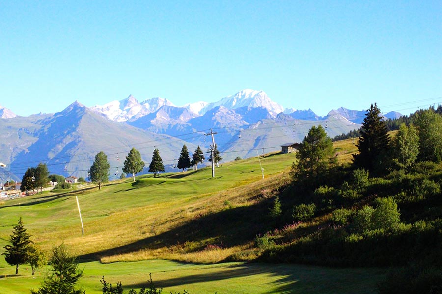 Golfplatz von Les Arcs