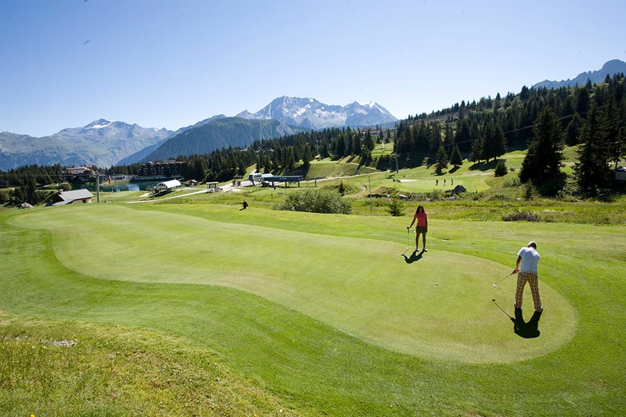 Der Golfclub von Courchevel