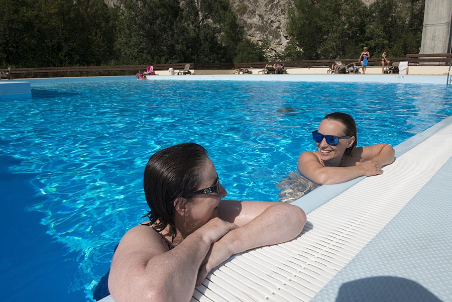 Baignade en plein air !