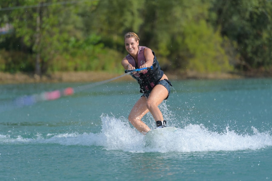 Waterskiing