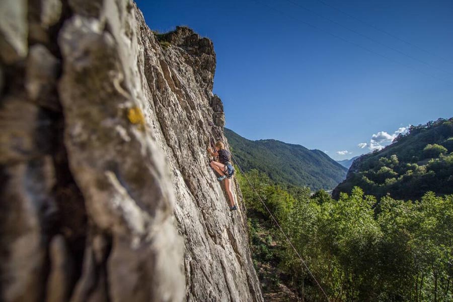 Kletterfelsen von Villette