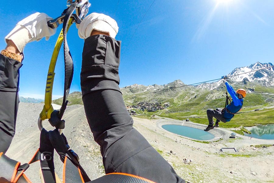 Zipline-Standorte in der Nähe von Brides-les-Bains