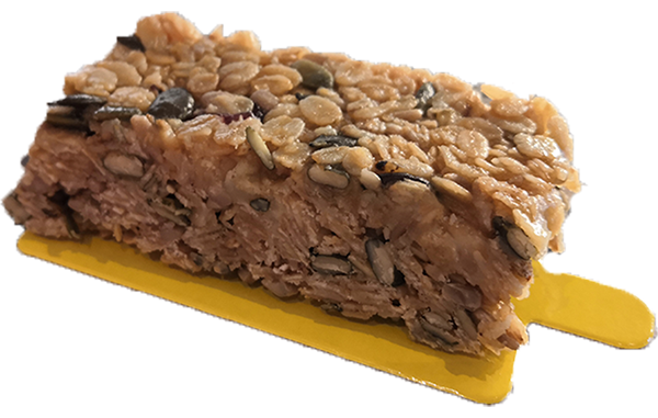 The delicious CamCake cereal bar