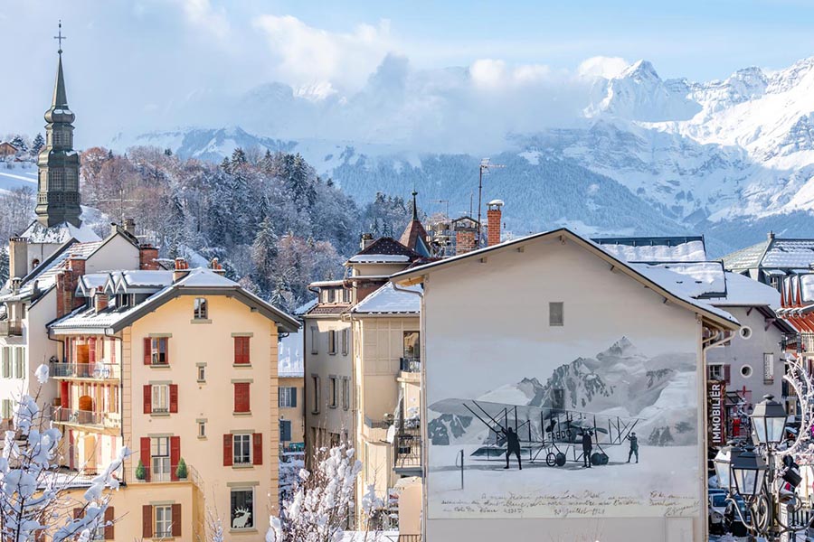 Saint-Gervais-les-Bains : élégance Belle Époque pour un week-end au ski en couple