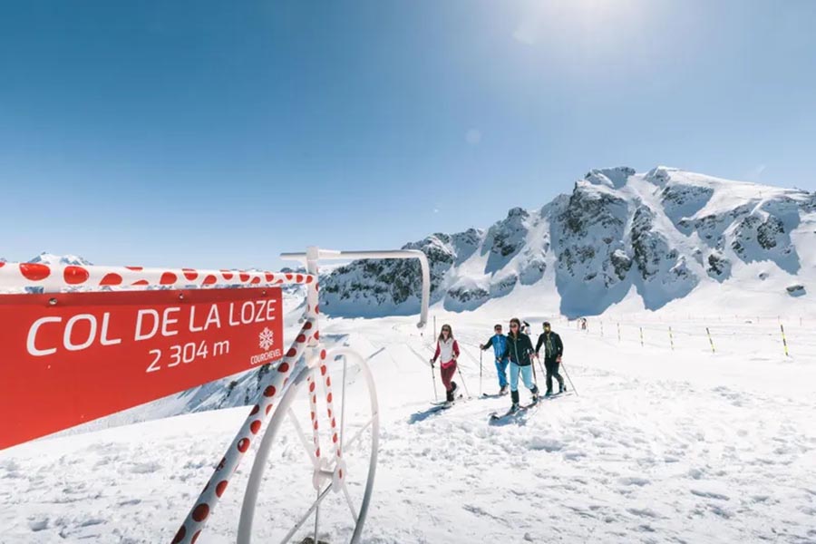 Itinéraire Plum KV (Courchevel 1850 — Col de la Loze)