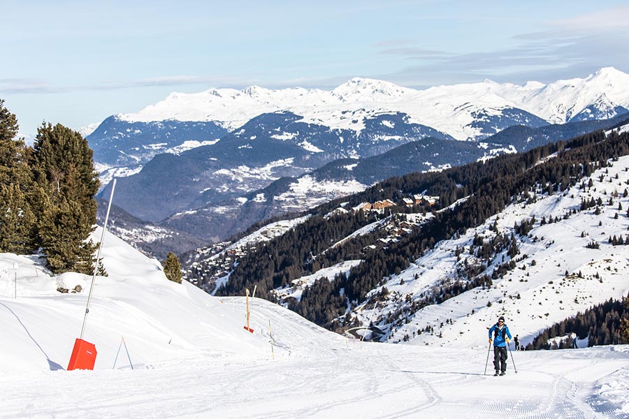 Freerando d&rsquo;initiation au col du Creux Noir